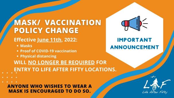 Mask/ Vaccine Policy Change